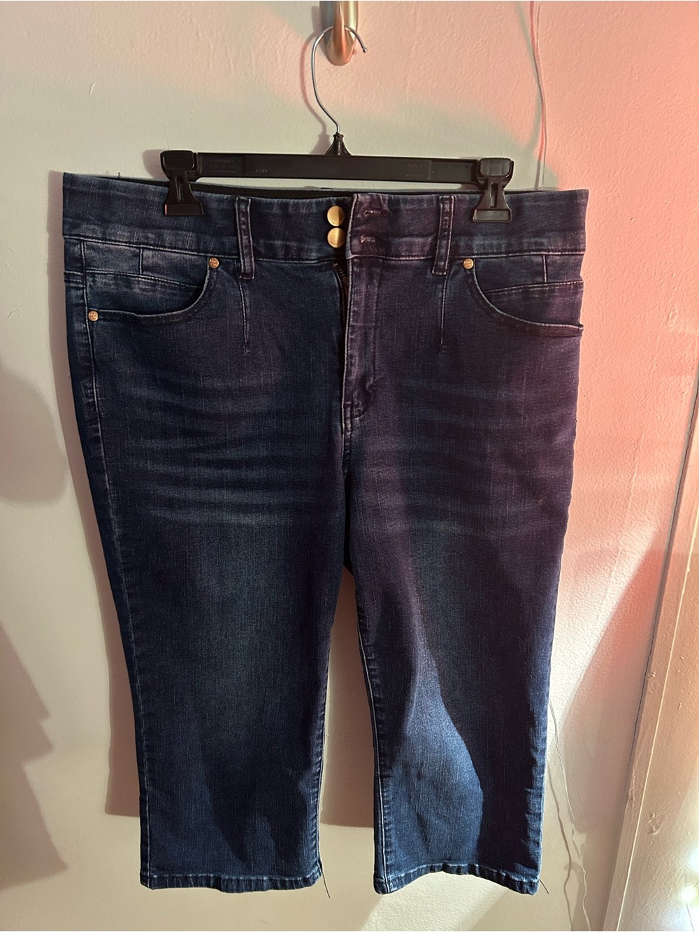 Indigo Poppy Jordan Capri Jeans